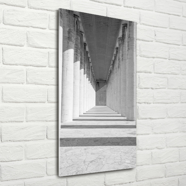 Print on acrylic glass Corridor