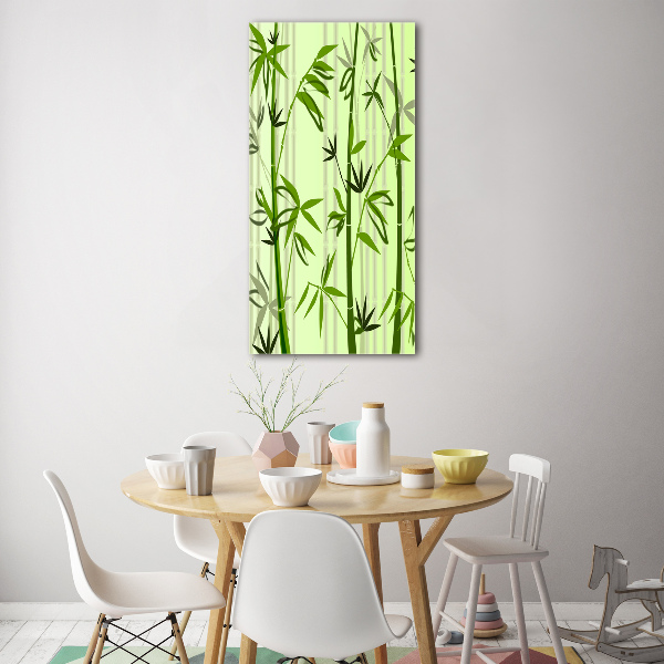 Acrylic print Bamboo