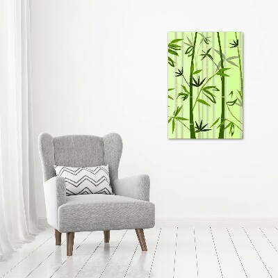 Acrylic print Bamboo