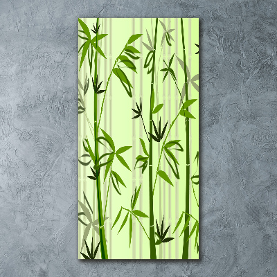 Acrylic print Bamboo