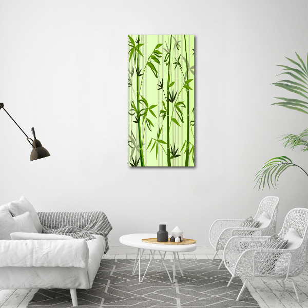 Acrylic print Bamboo