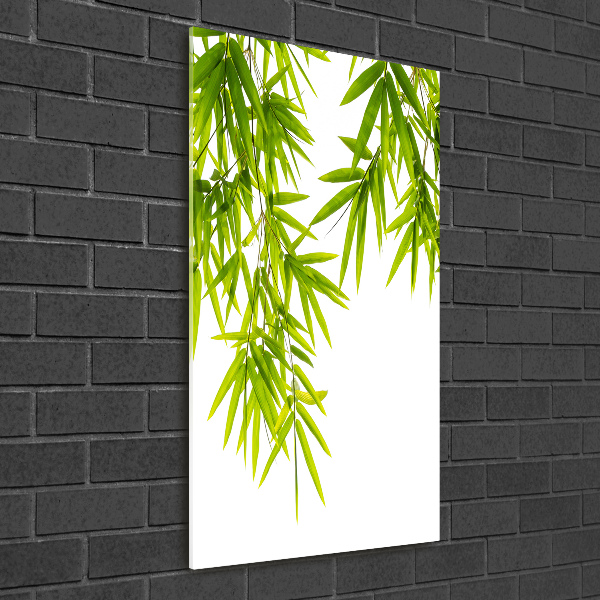 Acrylic wall art Bamboo leaves