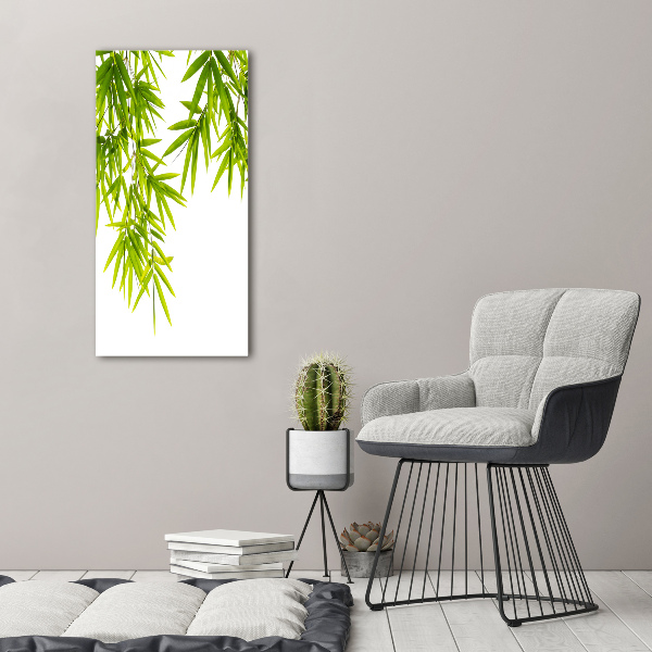 Acrylic wall art Bamboo leaves