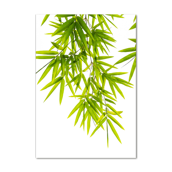 Acrylic wall art Bamboo leaves