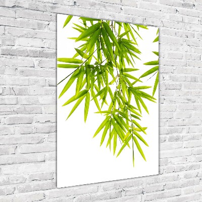 Acrylic wall art Bamboo leaves