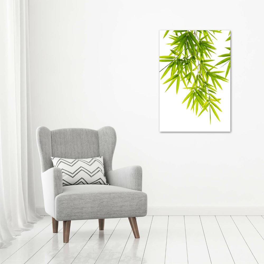 Acrylic wall art Bamboo leaves