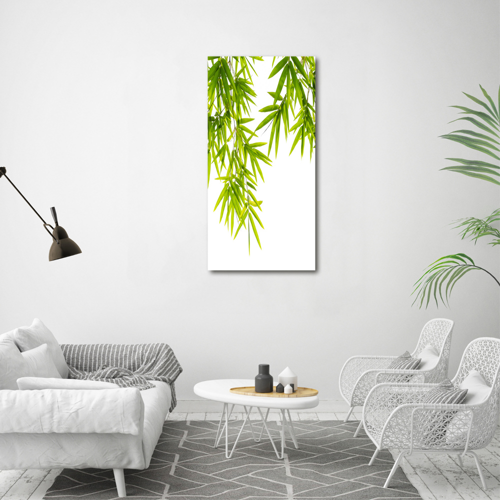 Acrylic wall art Bamboo leaves