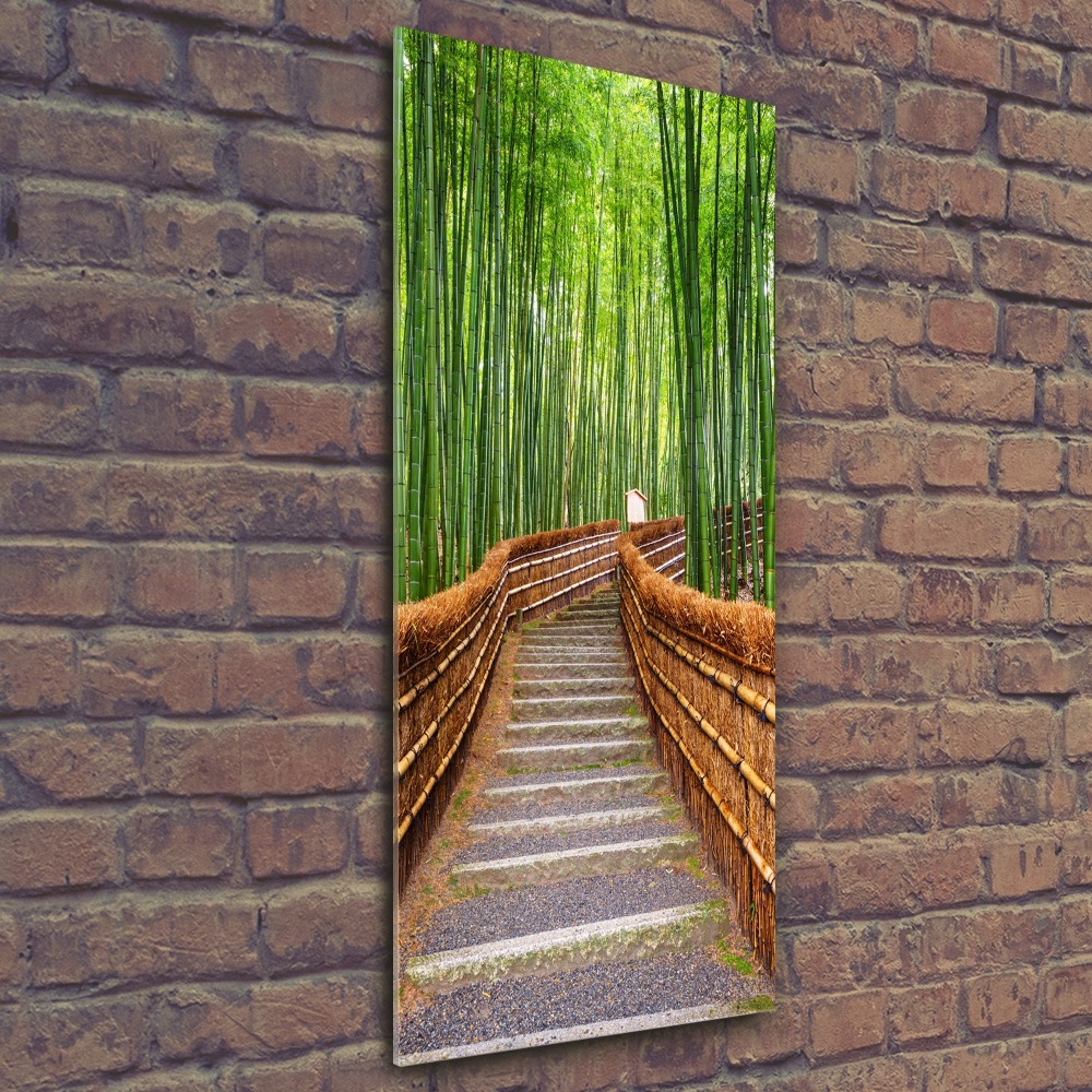 Print on acrylic glass Bamboo forest