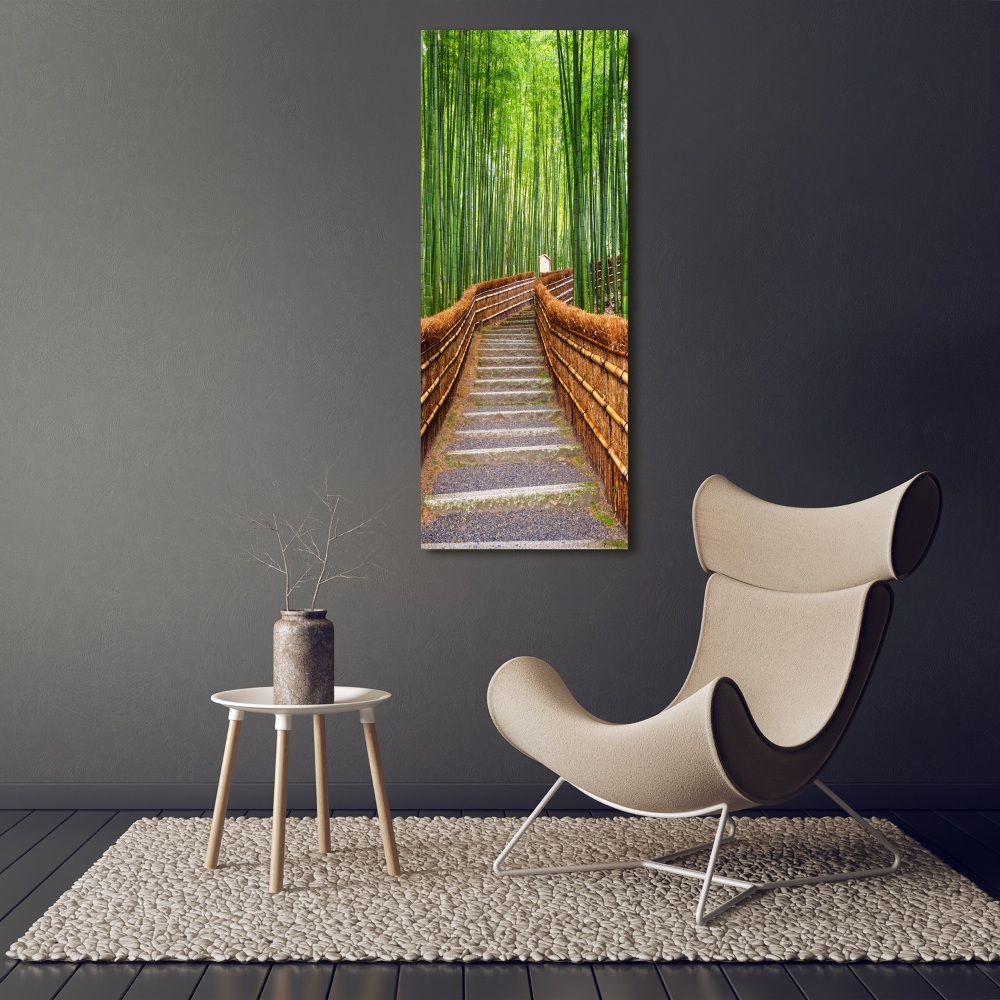 Print on acrylic glass Bamboo forest