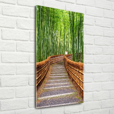 Print on acrylic glass Bamboo forest