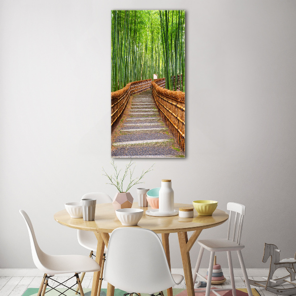 Print on acrylic glass Bamboo forest