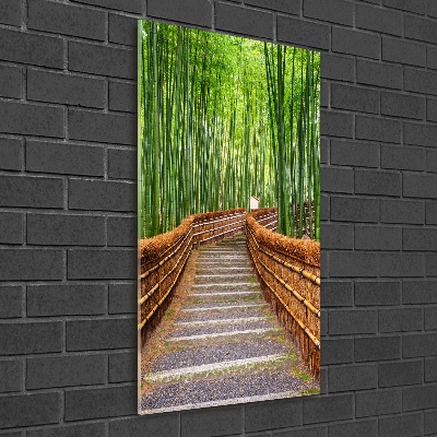 Print on acrylic glass Bamboo forest