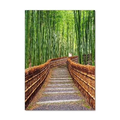 Print on acrylic glass Bamboo forest