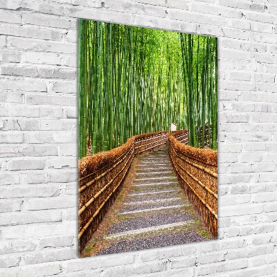 Print on acrylic glass Bamboo forest