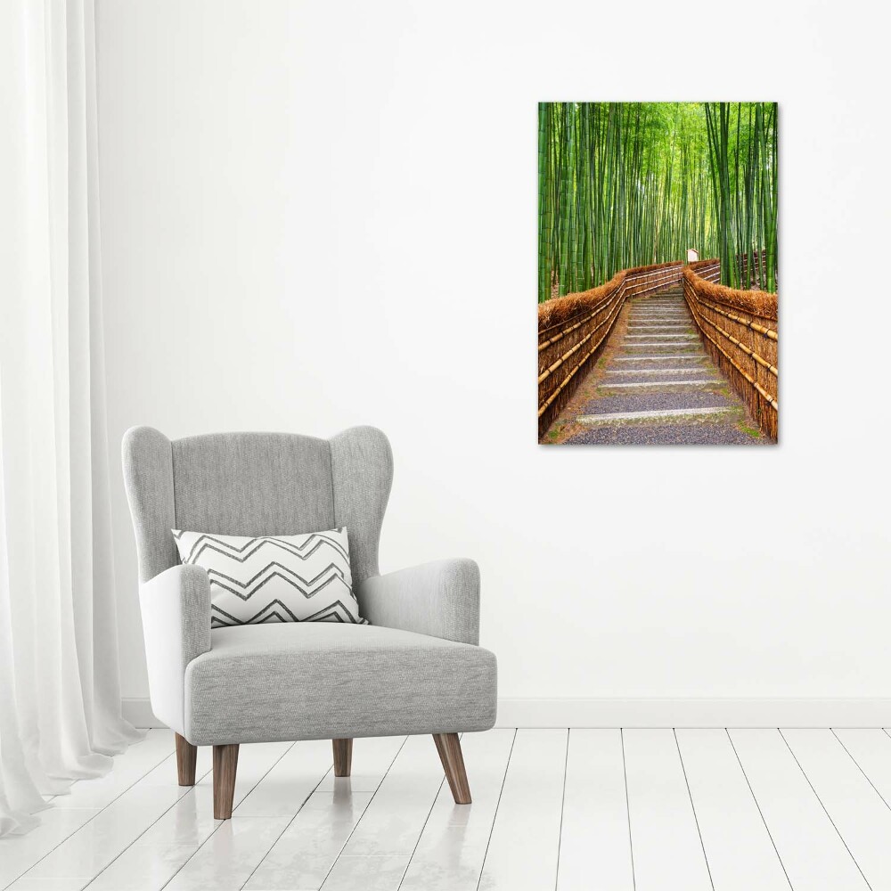 Print on acrylic glass Bamboo forest