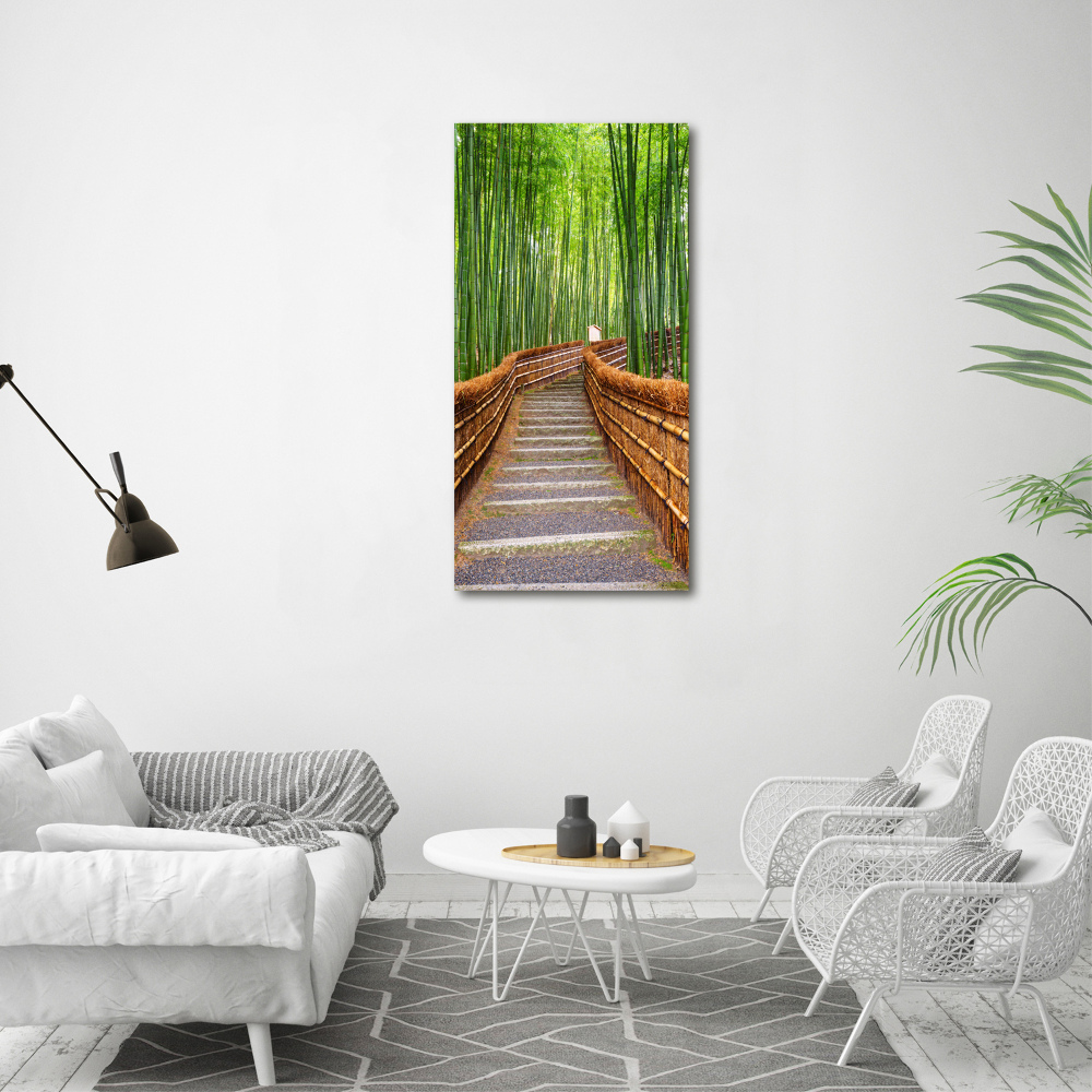 Print on acrylic glass Bamboo forest