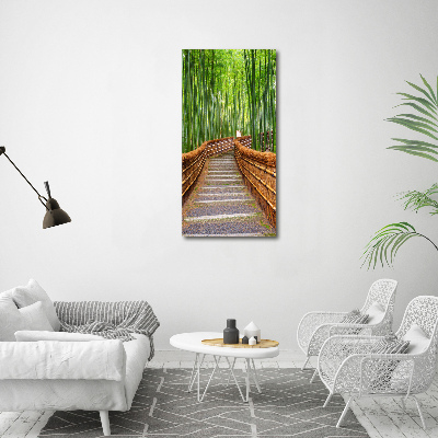 Print on acrylic glass Bamboo forest