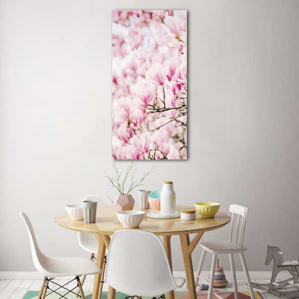 Acrylic print Magnolia flowers