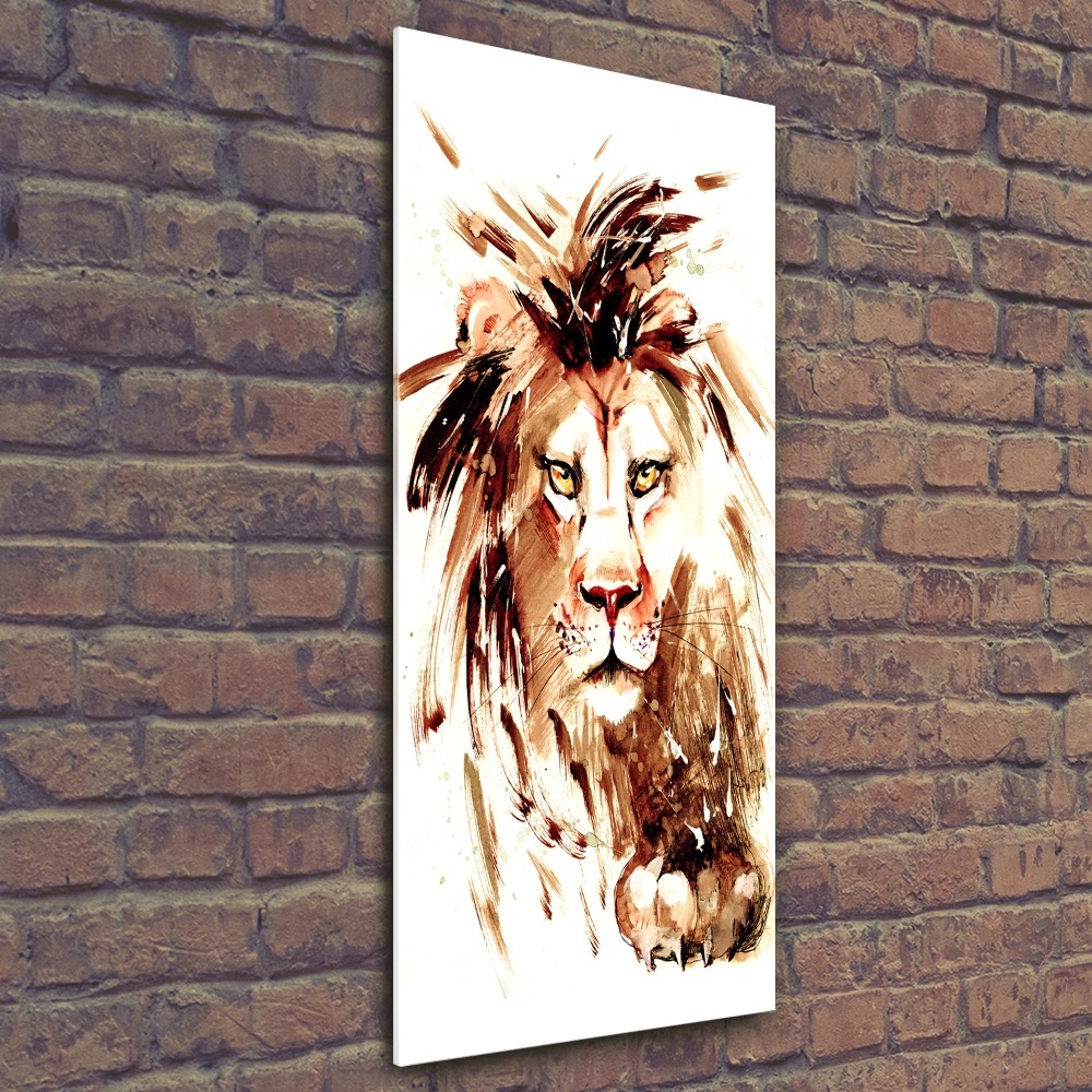 Wall art acrylic Lion