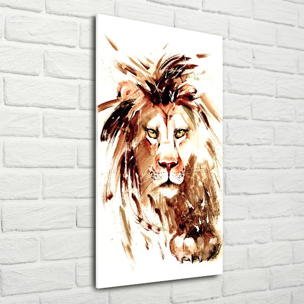 Wall art acrylic Lion