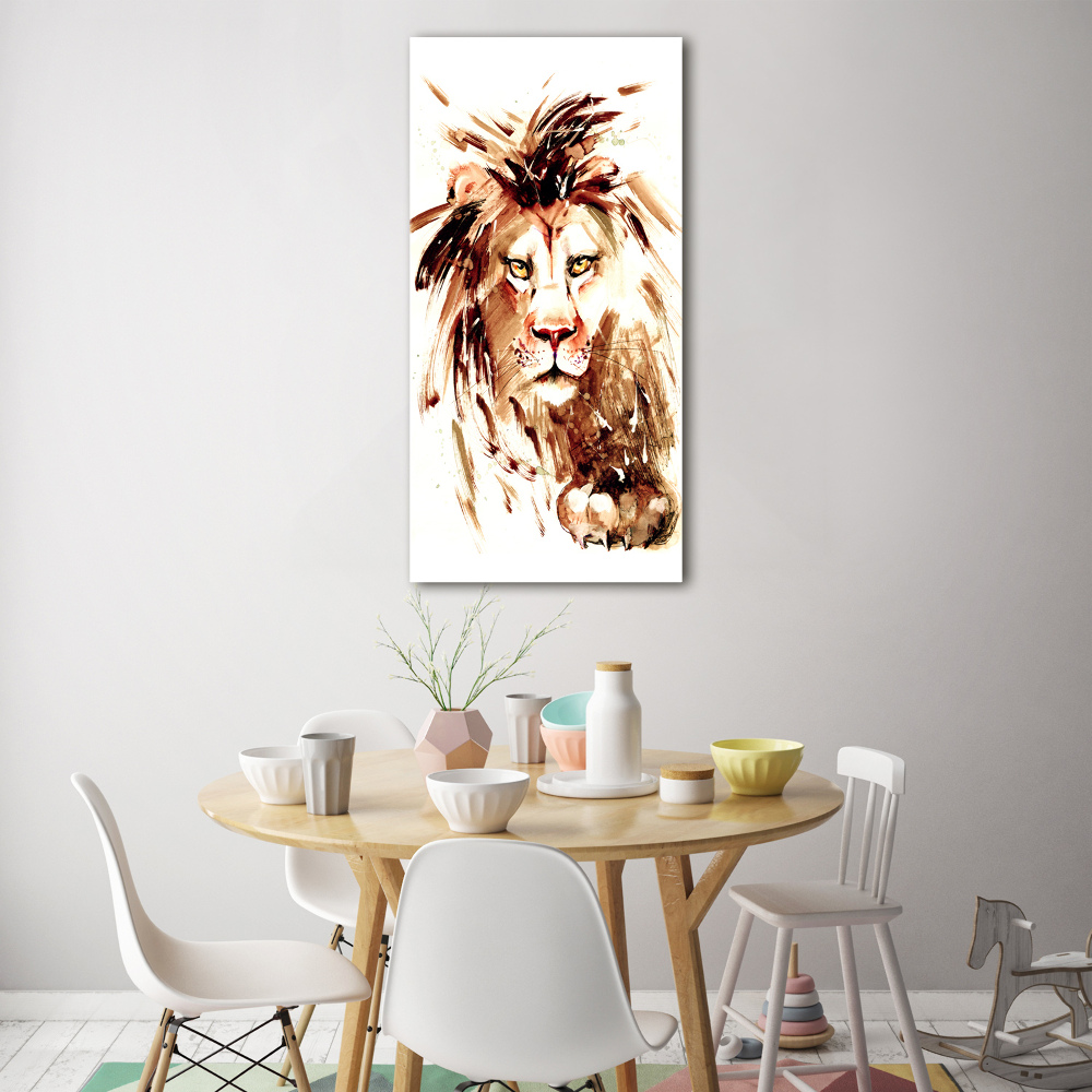 Wall art acrylic Lion