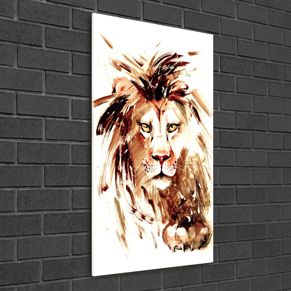 Wall art acrylic Lion