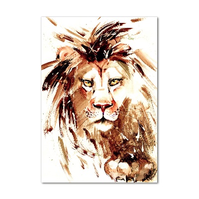 Wall art acrylic Lion