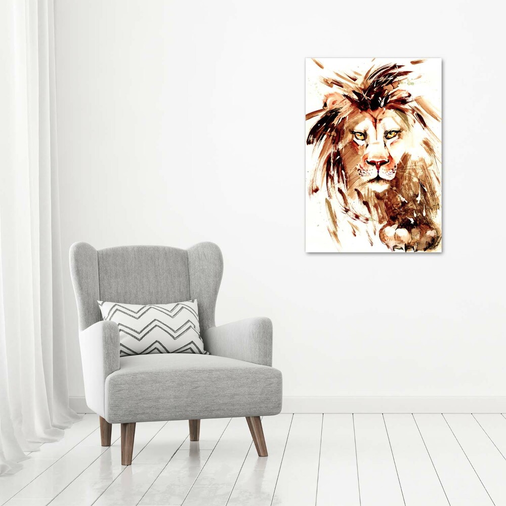 Wall art acrylic Lion