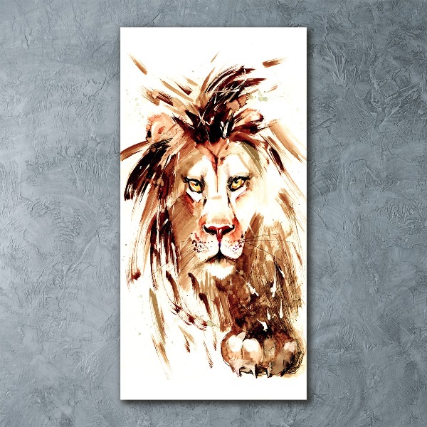 Wall art acrylic Lion