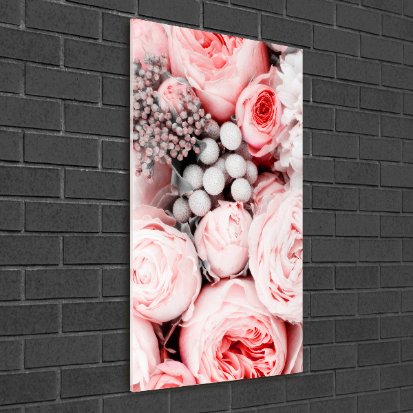 Print on acrylic glass Bouquet of flowers