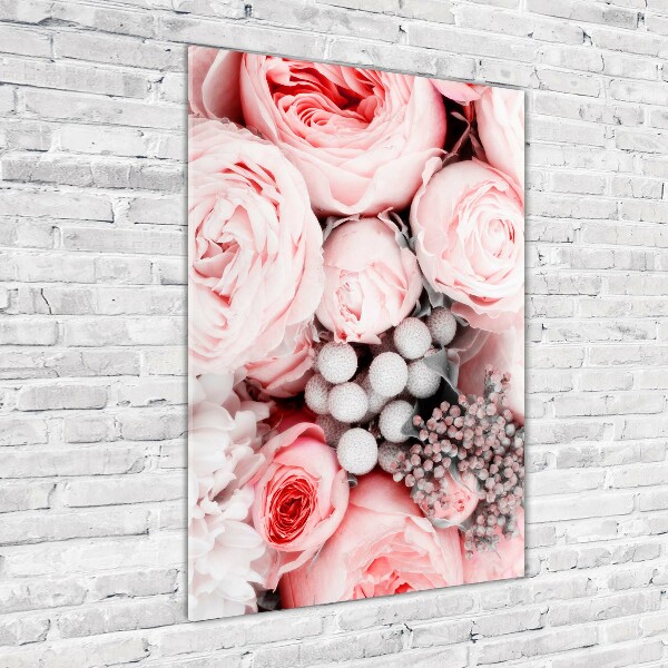 Print on acrylic glass Bouquet of flowers