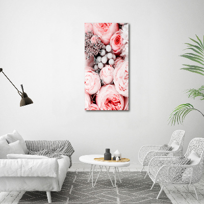 Print on acrylic glass Bouquet of flowers