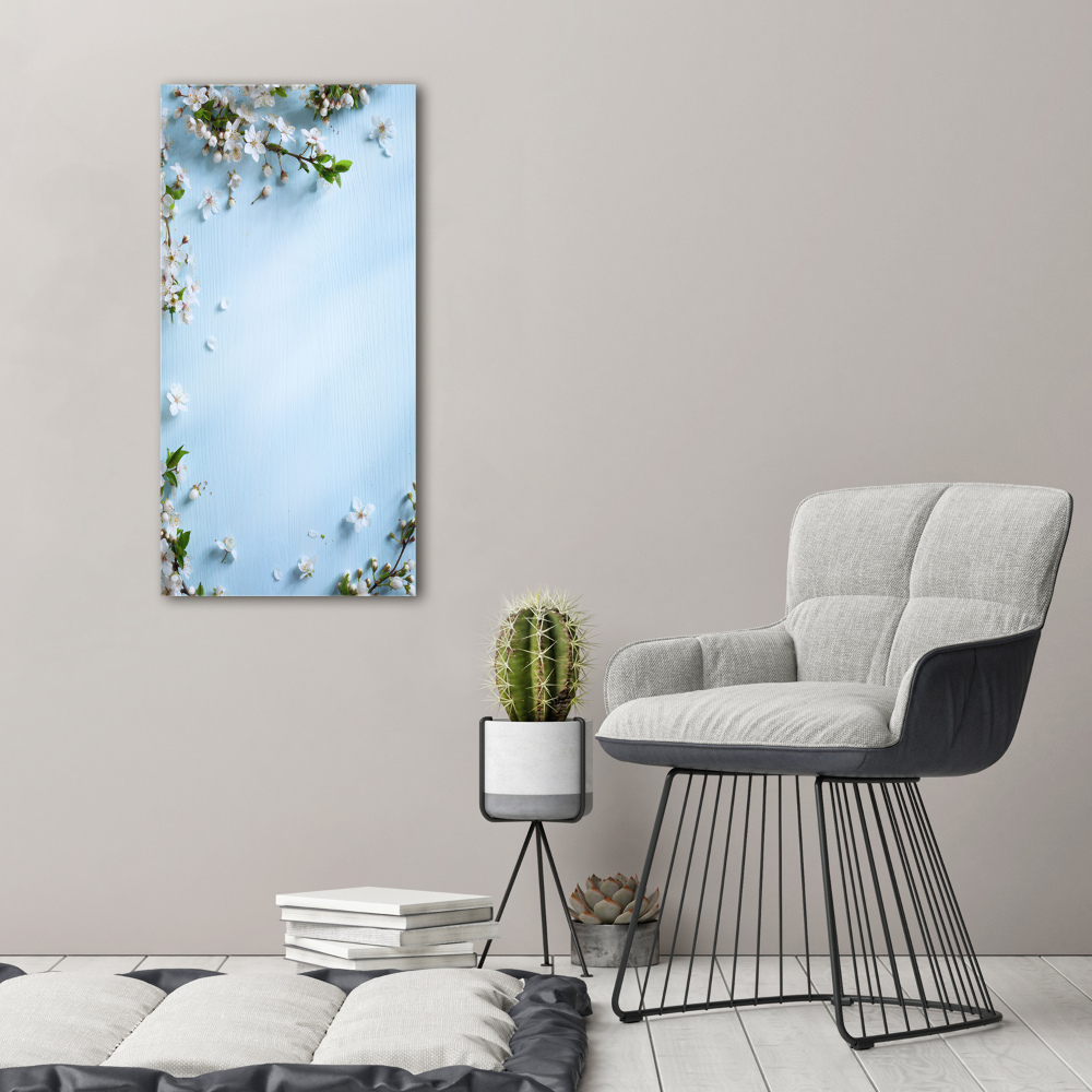 Acrylic print Cherry blossoms