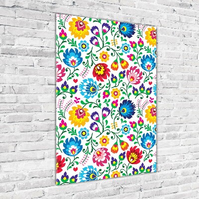 Acrylic print Ethnic pattern