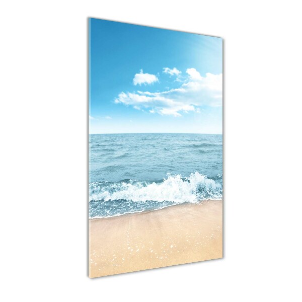 Acrylic print Beach and sea