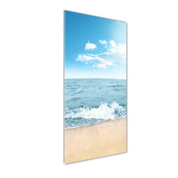 Acrylic print Beach and sea