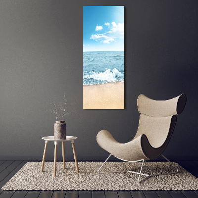 Acrylic print Beach and sea