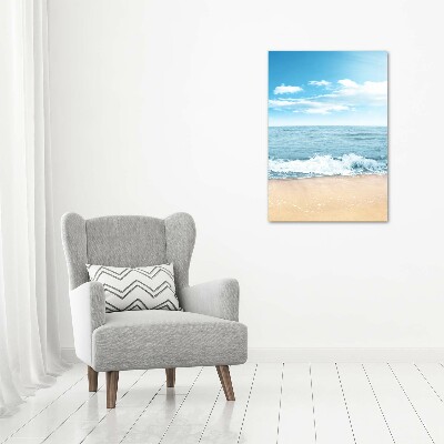 Acrylic print Beach and sea