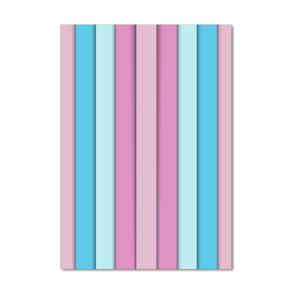 Wall art acrylic Colorful stripes