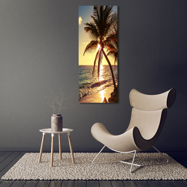 Print on acrylic Tropical beach