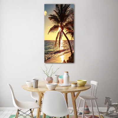 Print on acrylic Tropical beach