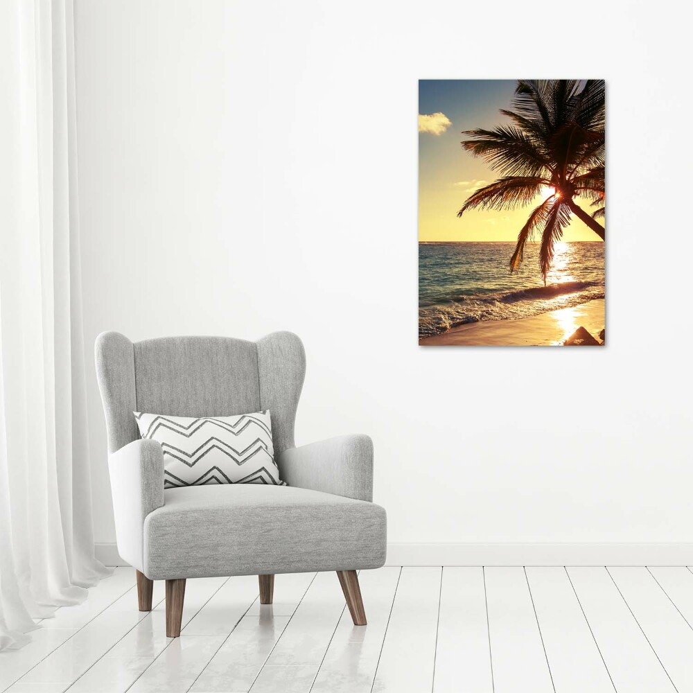 Print on acrylic Tropical beach