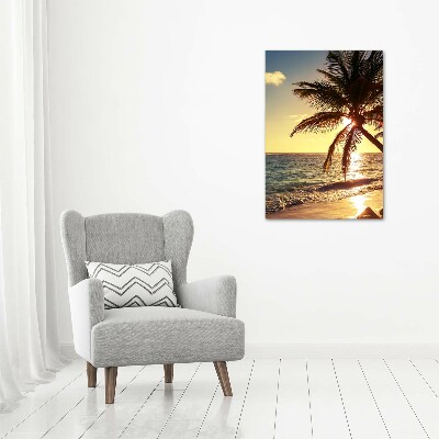 Print on acrylic Tropical beach