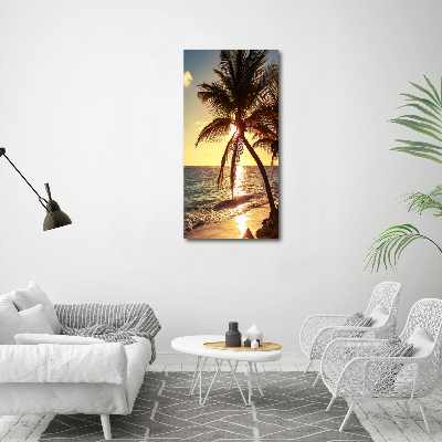 Print on acrylic Tropical beach