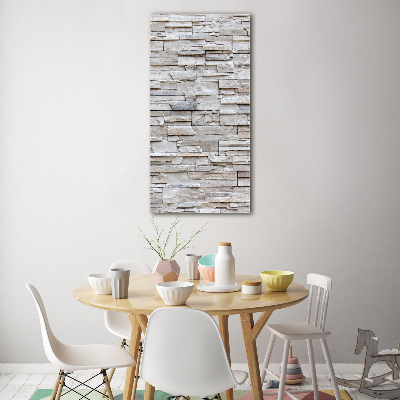 Print on acrylic Stone wall