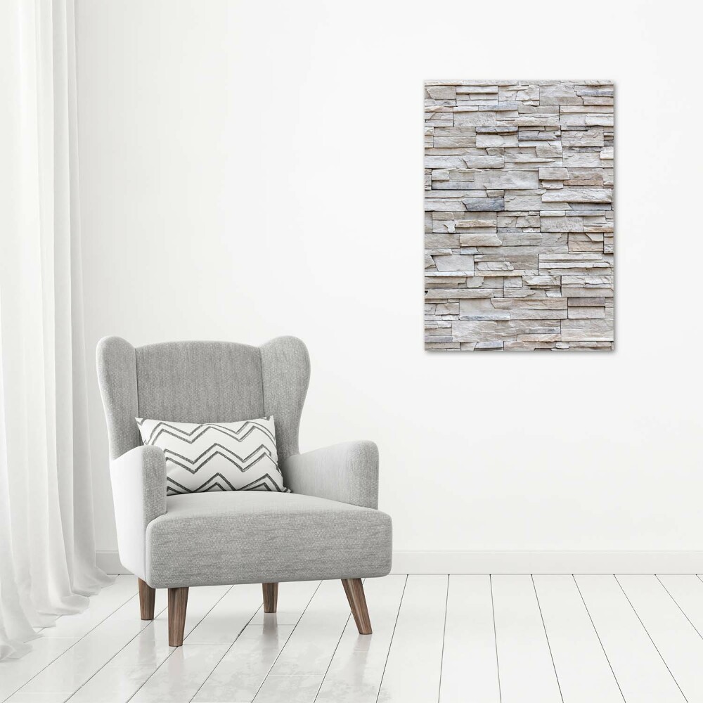 Print on acrylic Stone wall