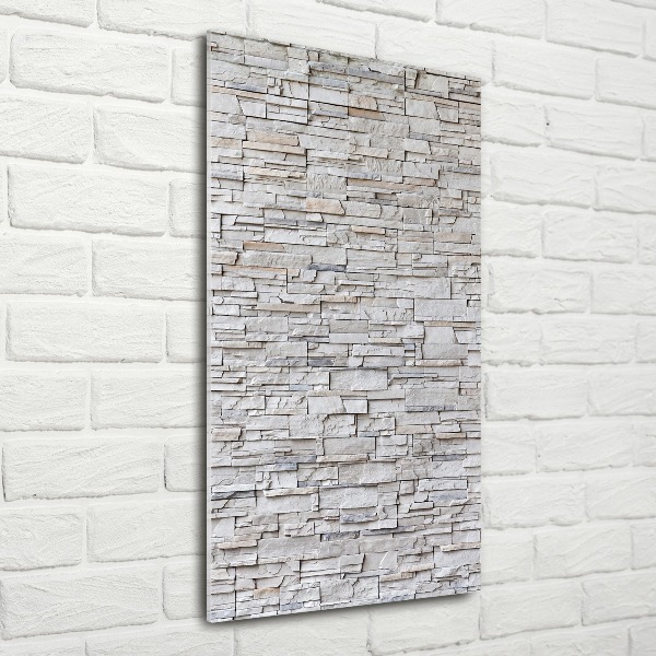 Print on acrylic Stone wall