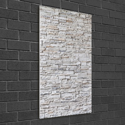 Print on acrylic Stone wall