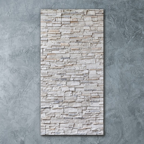 Print on acrylic Stone wall