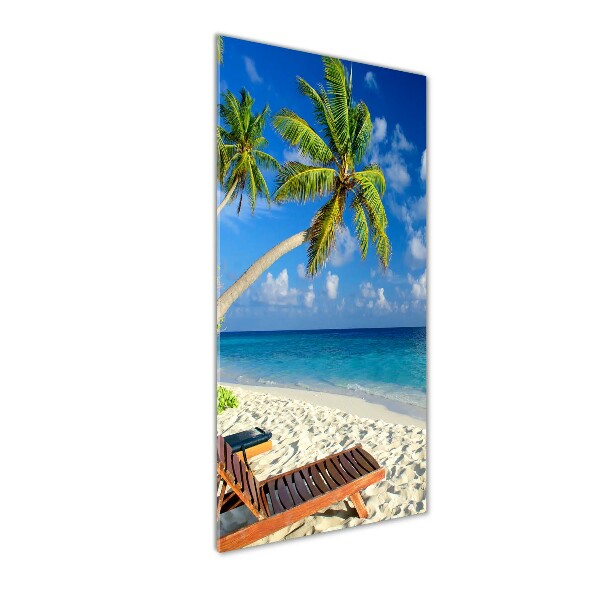 Acrylic print Tropical beach